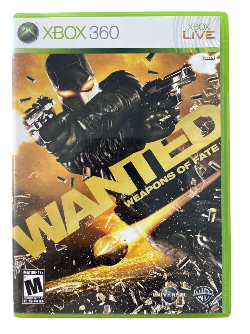 Wanted Weapons Of Fate Xbox 360 Complete Case Disk Tested Action Adventure Game